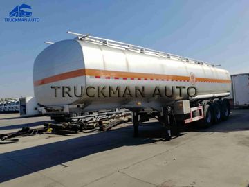 반 Truckman 알루미늄 탱크 트레일러, 기름 트럭 유조선 3 차축 40 Cbm