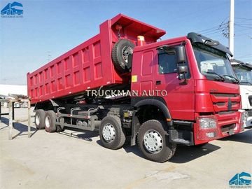 351 - 건축을 위한 450hp Howo 8x4 덤프 트럭, Howo 팁 주는 사람 트럭 및 광업