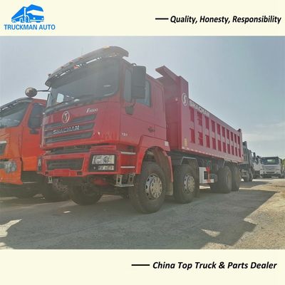 가나의 경우 12 휠 SHACMAN 50 톤 8x4 덤프 트럭