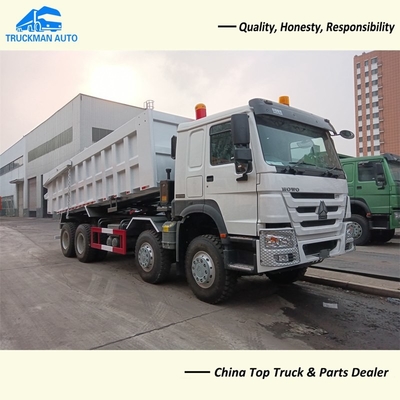 채광 작업을 위한 50 톤 8x4 SINOTRUCK 371HP 덤프 트럭