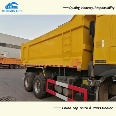 Guine을 위한 20m3 SINOTRUK HOWO 30 톤 팁 주는 사람 트럭