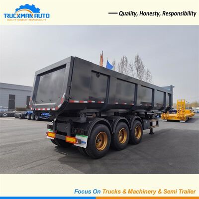 트레일러 70 톤 3 반 차축, 트랙터-트레일러 하치장 트레일러 Hyva 들기