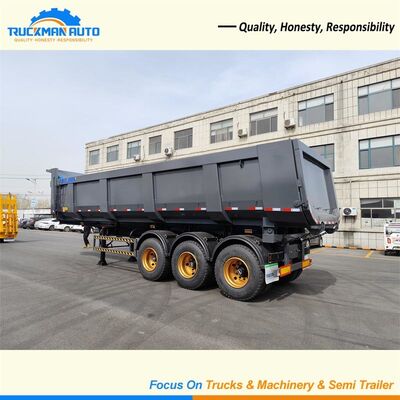 트레일러 70 톤 3 반 차축, 트랙터-트레일러 하치장 트레일러 Hyva 들기