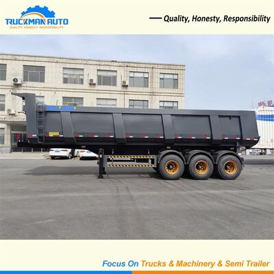 트레일러 70 톤 3 반 차축, 트랙터-트레일러 하치장 트레일러 Hyva 들기