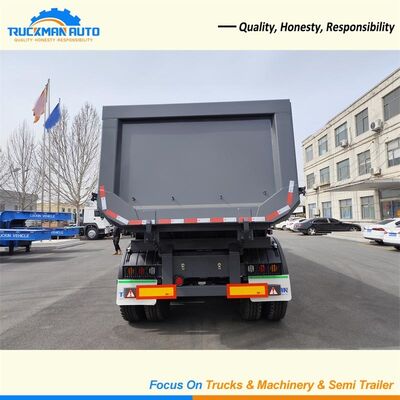 트레일러 70 톤 3 반 차축, 트랙터-트레일러 하치장 트레일러 Hyva 들기