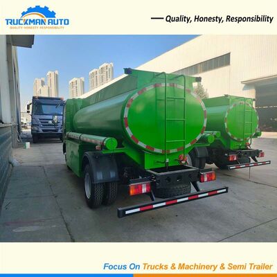 Reliable Quality SINOTRUK HOWO 4X2 RHD 5000 Liters Oil Tanker Truck For Zambia
