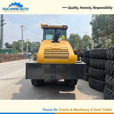 높은 흥분 힘 XCMG XS143J 단일 드럼 도로 롤러