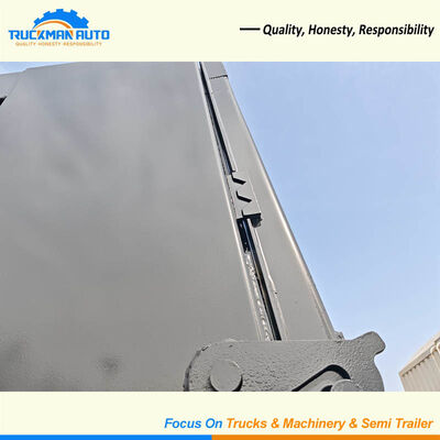 가이아나에 대한 내구성 3 축 50 톤 U 모양 화물 시체 덤프 반 트레일러