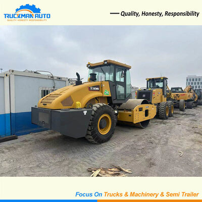 내구성 18톤 XCMG XS183J 나이지리아용 단일 드럼 도로 롤러