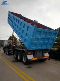 3개의 차축 파란 광업 하치장 트레일러 제조 60 톤 반 중국
