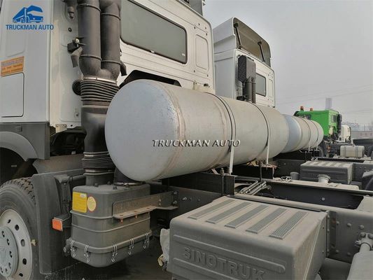 600L 연료 탱크 70 톤 6x4 420HP 원동력 트럭