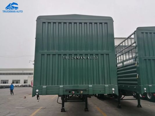 운송 작업을 위한 20FT 컨테이너 50T 평상형 울타리 세미 트레일러