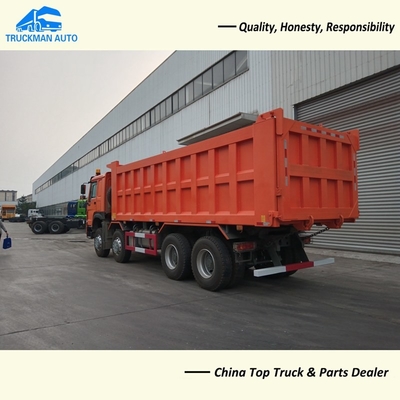 브랜드의 새로운 8x4 50 톤 371HP Sinotruk 덤프 트럭